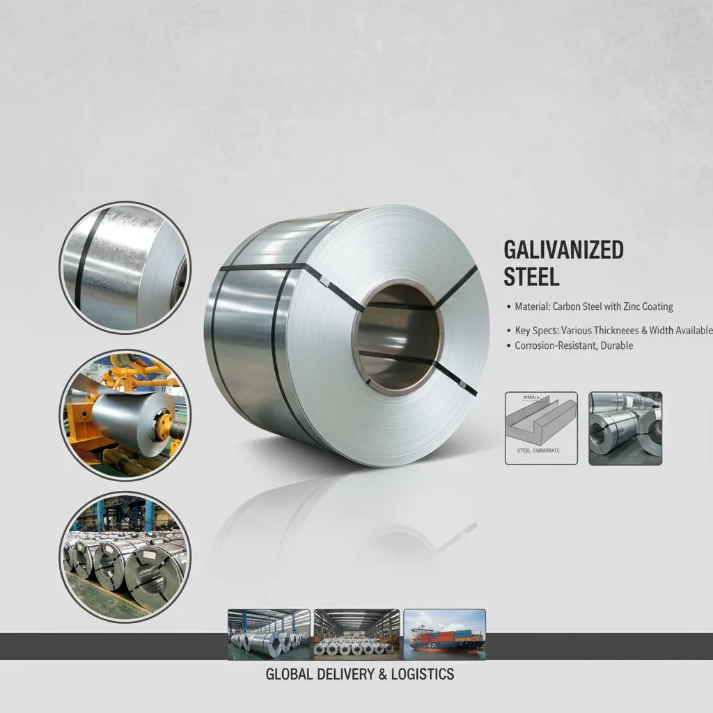 Prime electro galvanized steel coil supplier