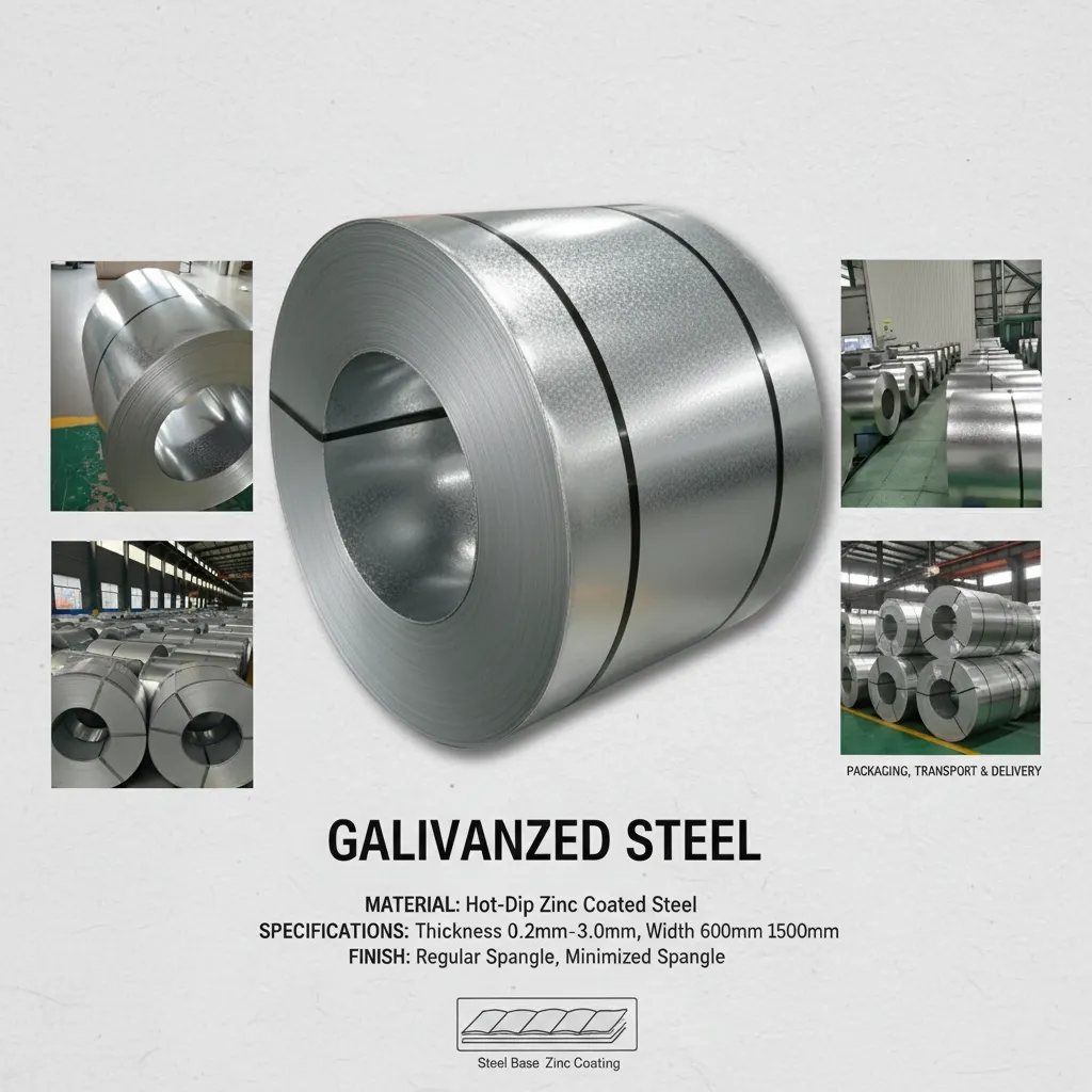 Galvannealed steel coil supplier