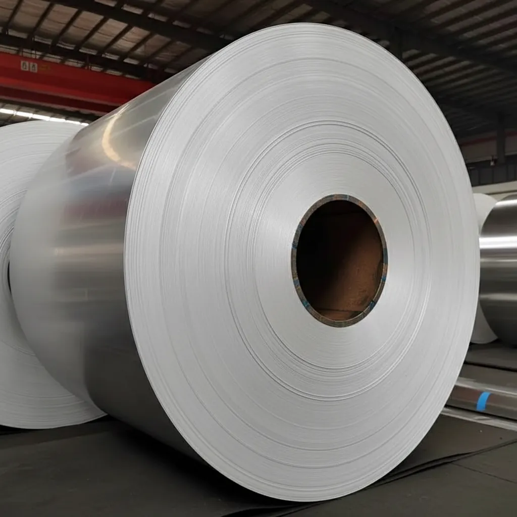 Aluminum zinc coated steel coil