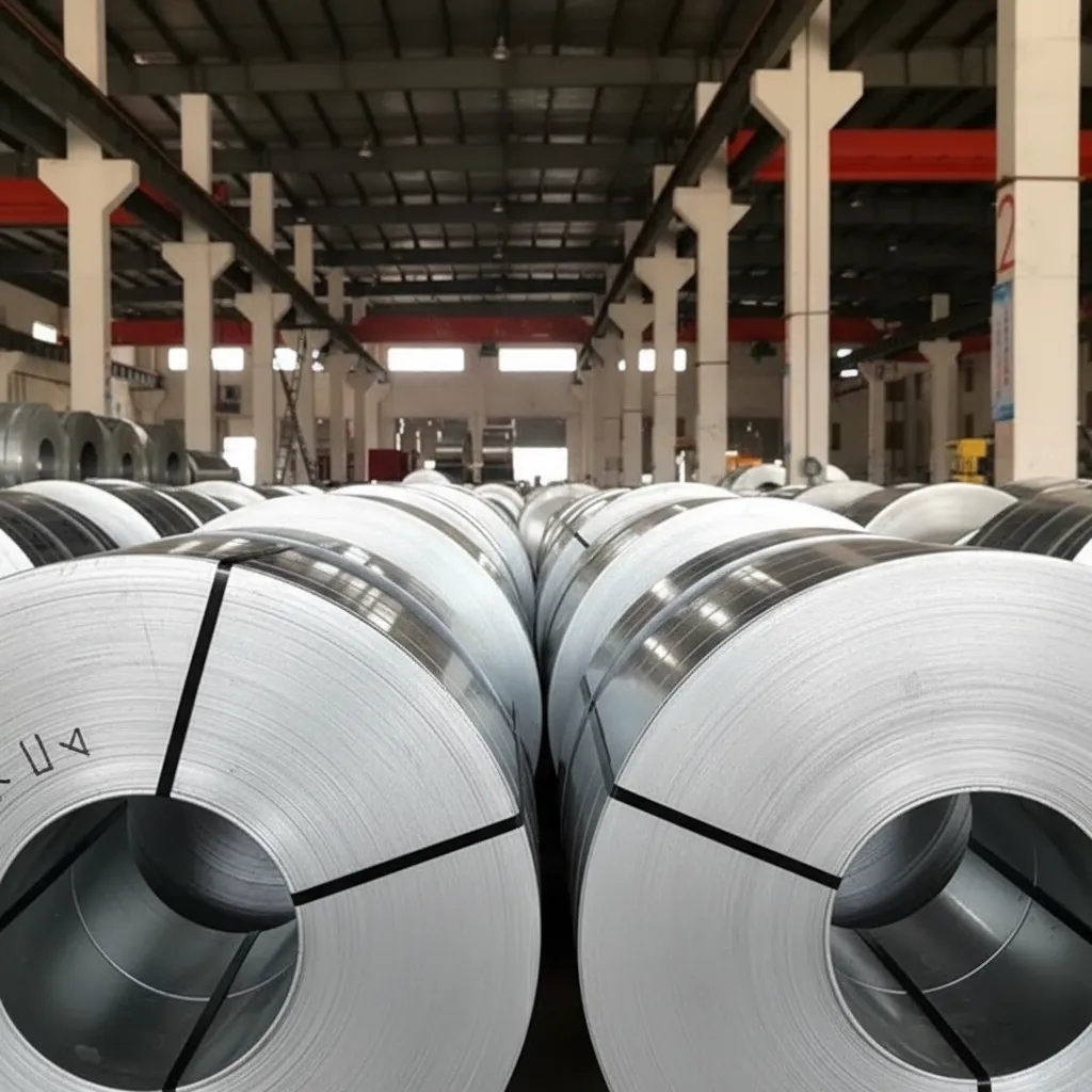 Electro galvanized steel coil supplier image thumbnail