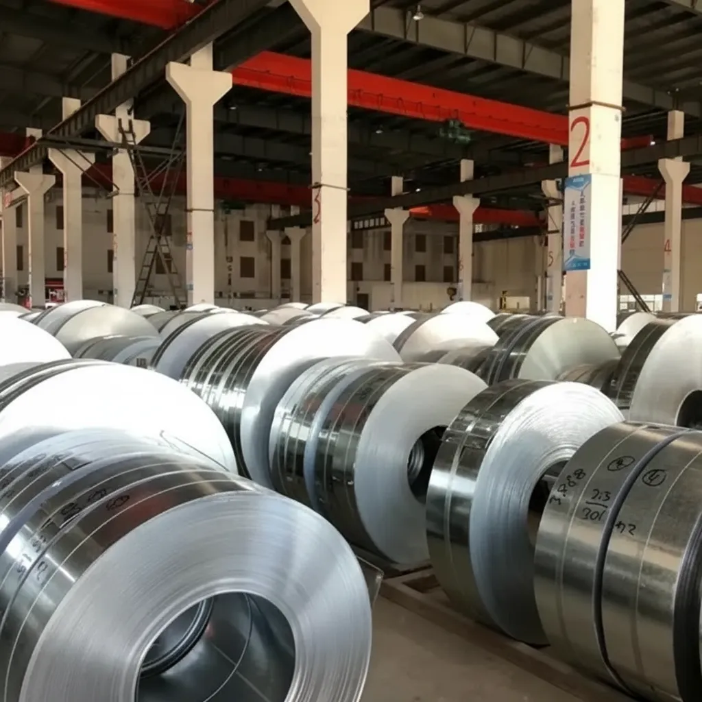 Electrolytic galvanized steel coil image thumbnail