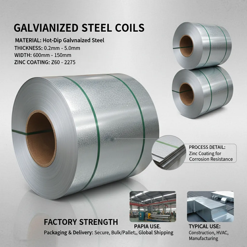 Cold rolled electro galvanized coil supplier