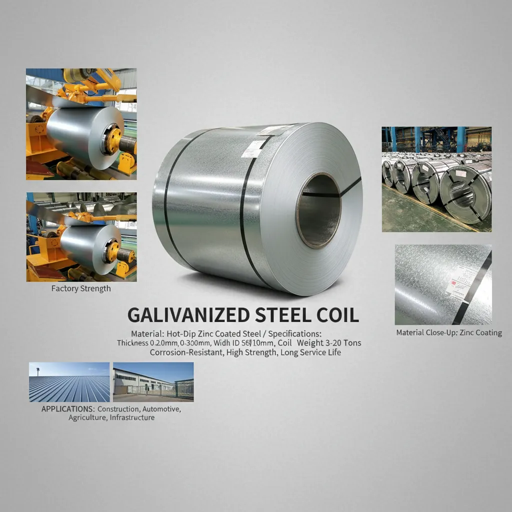 Electro galvanized steel coil supplier