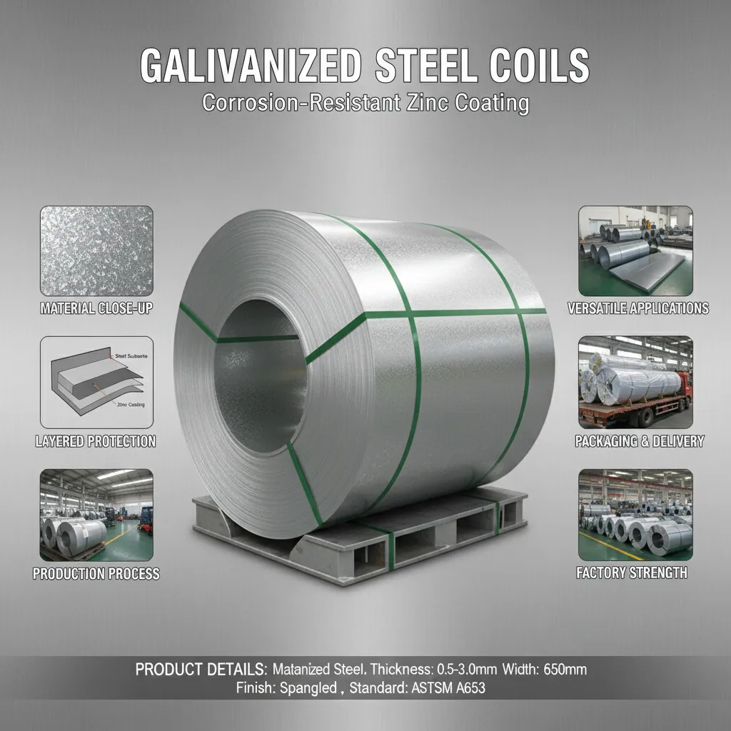 Corrugated galvalume steel coil supplier