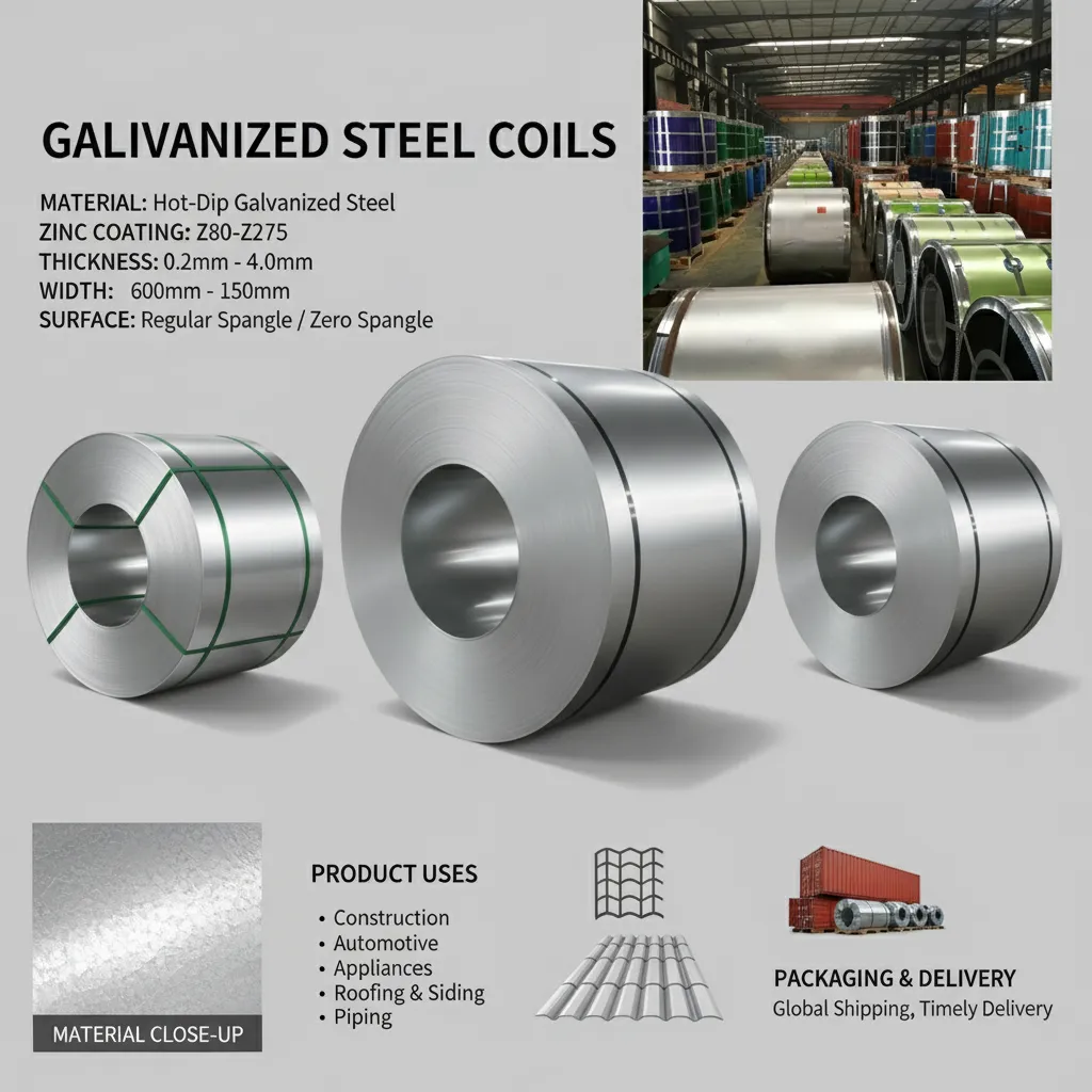 Electro galvanized steel coil price supplier