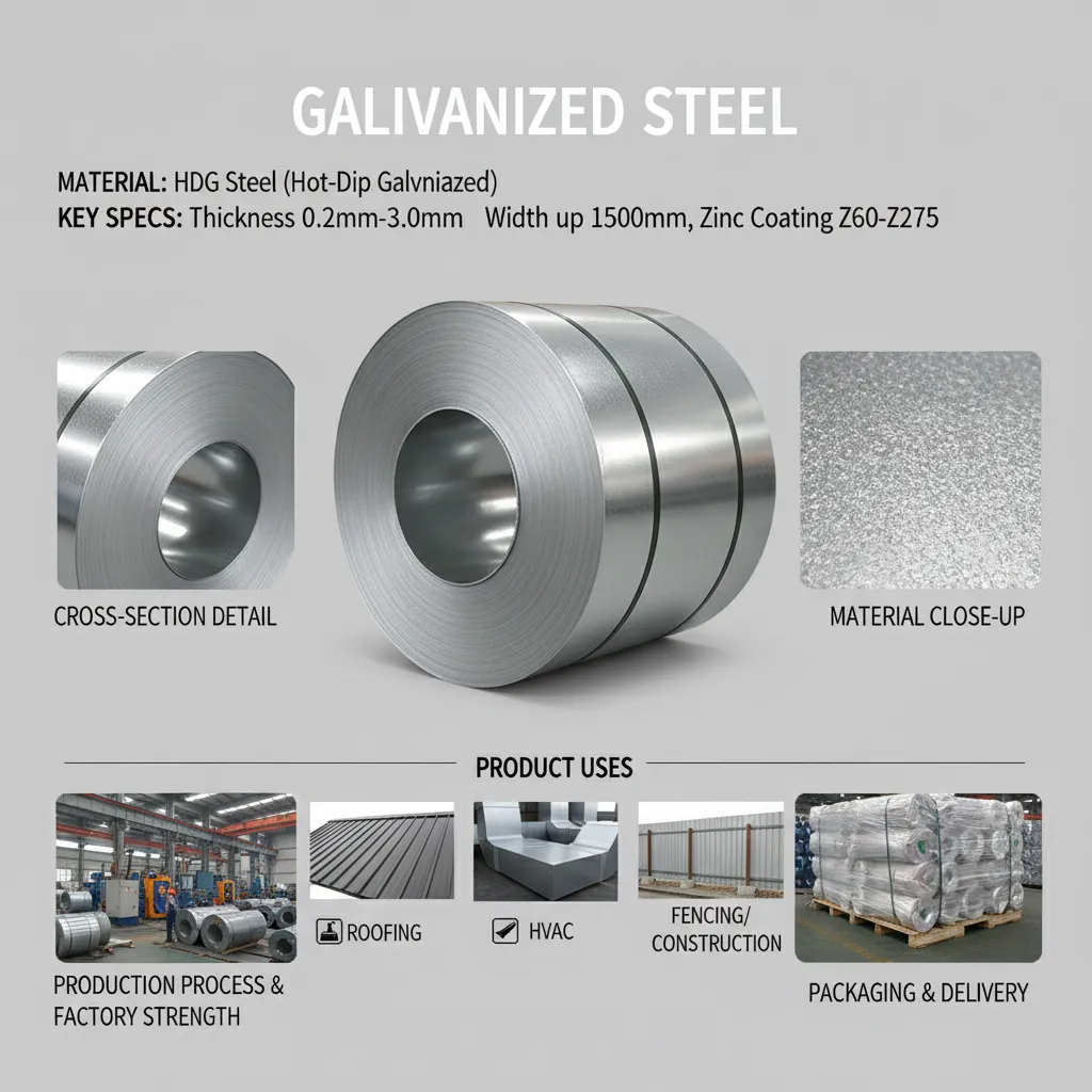 Anti-corrosion zam steel coil supplier