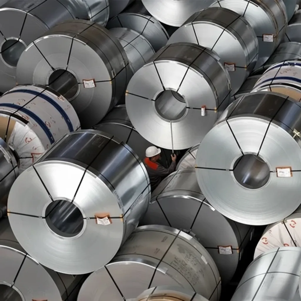 Prime tinplate steel coil image thumbnail