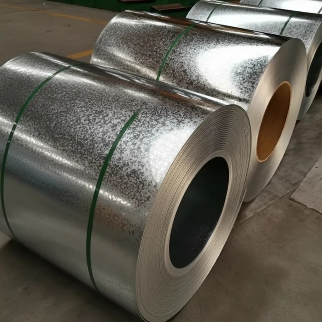 Zam coated steel coil
