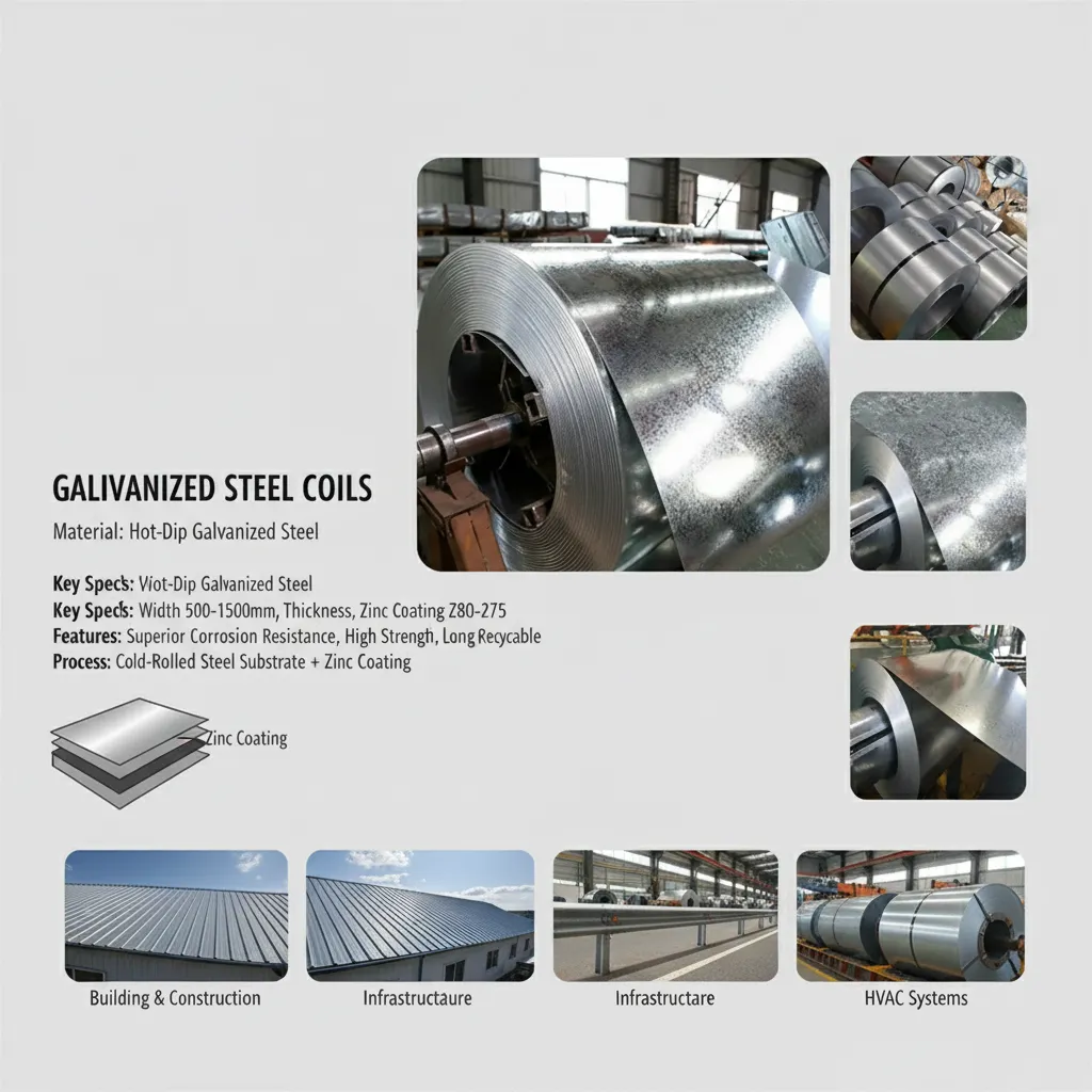 Galvanized zam steel coil supplier