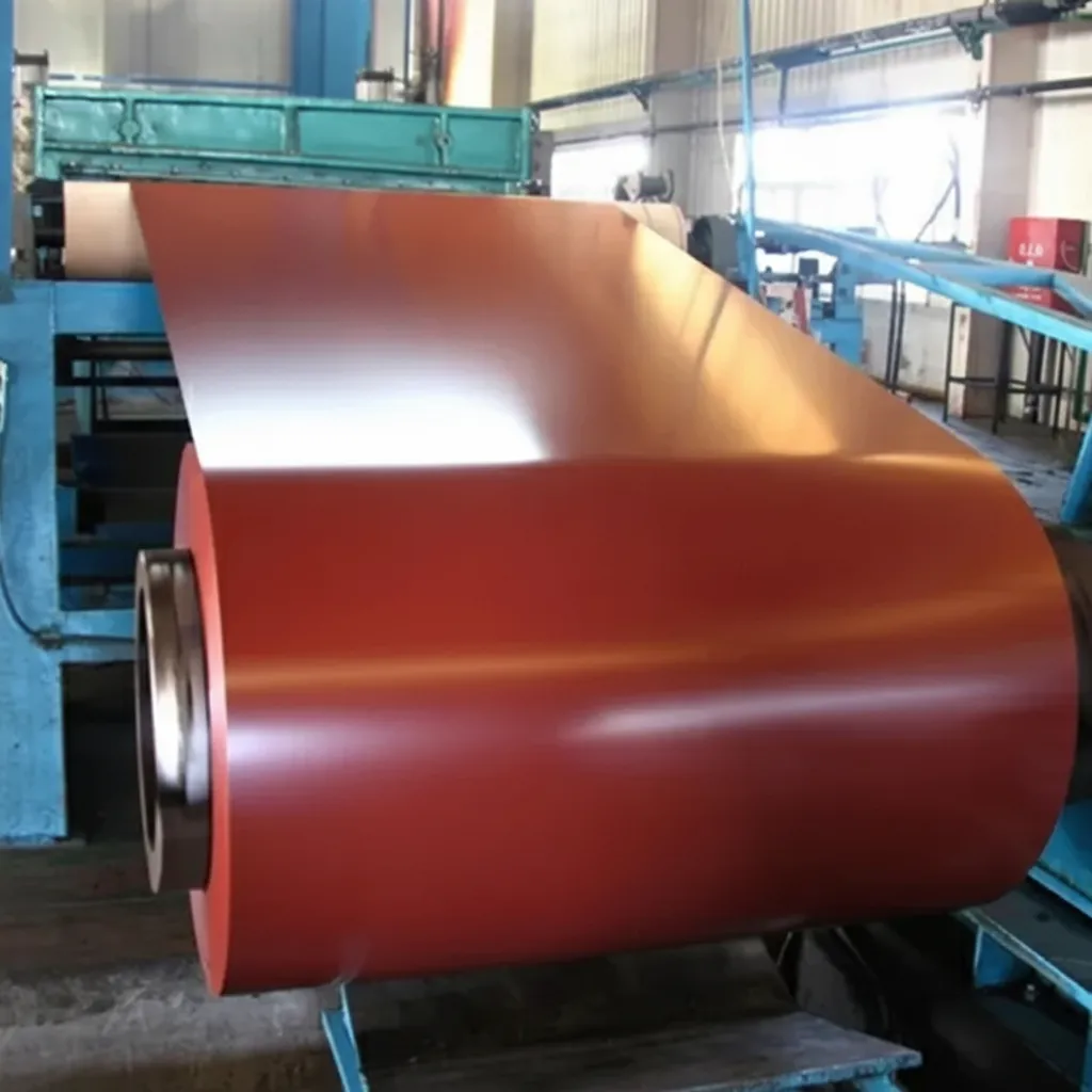Prepainted galvanized steel coil