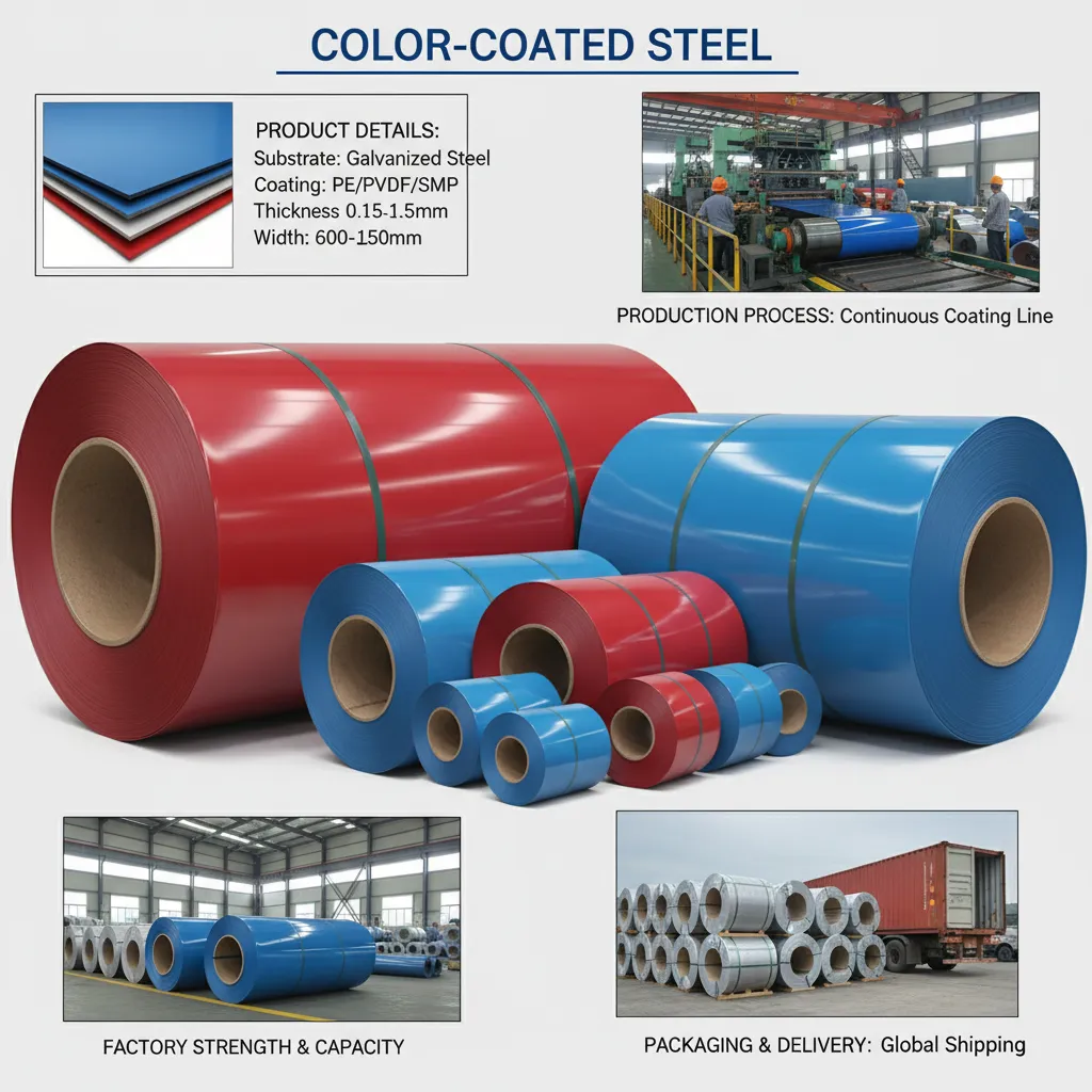 Color coated aluminum coil supplier