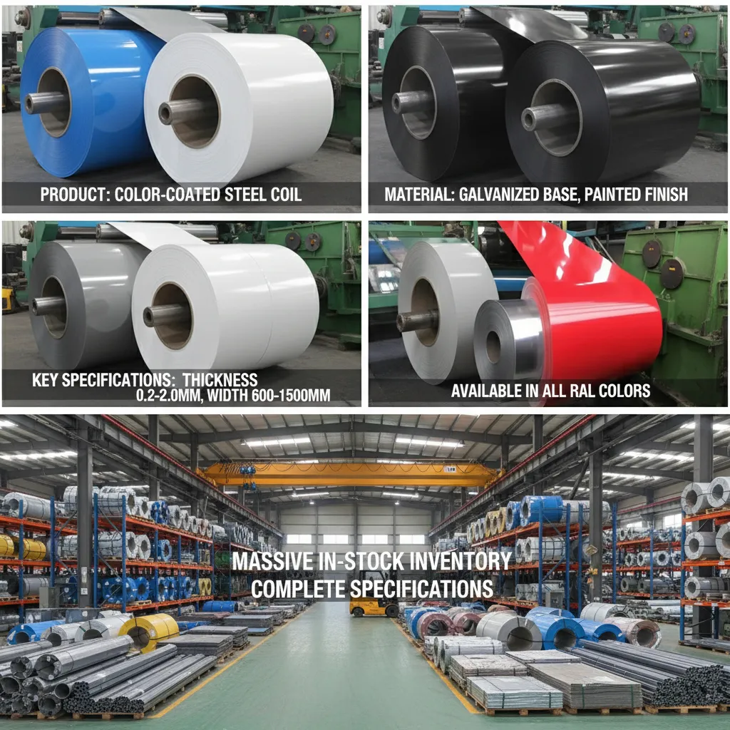 Color coated galvanized steel coil China