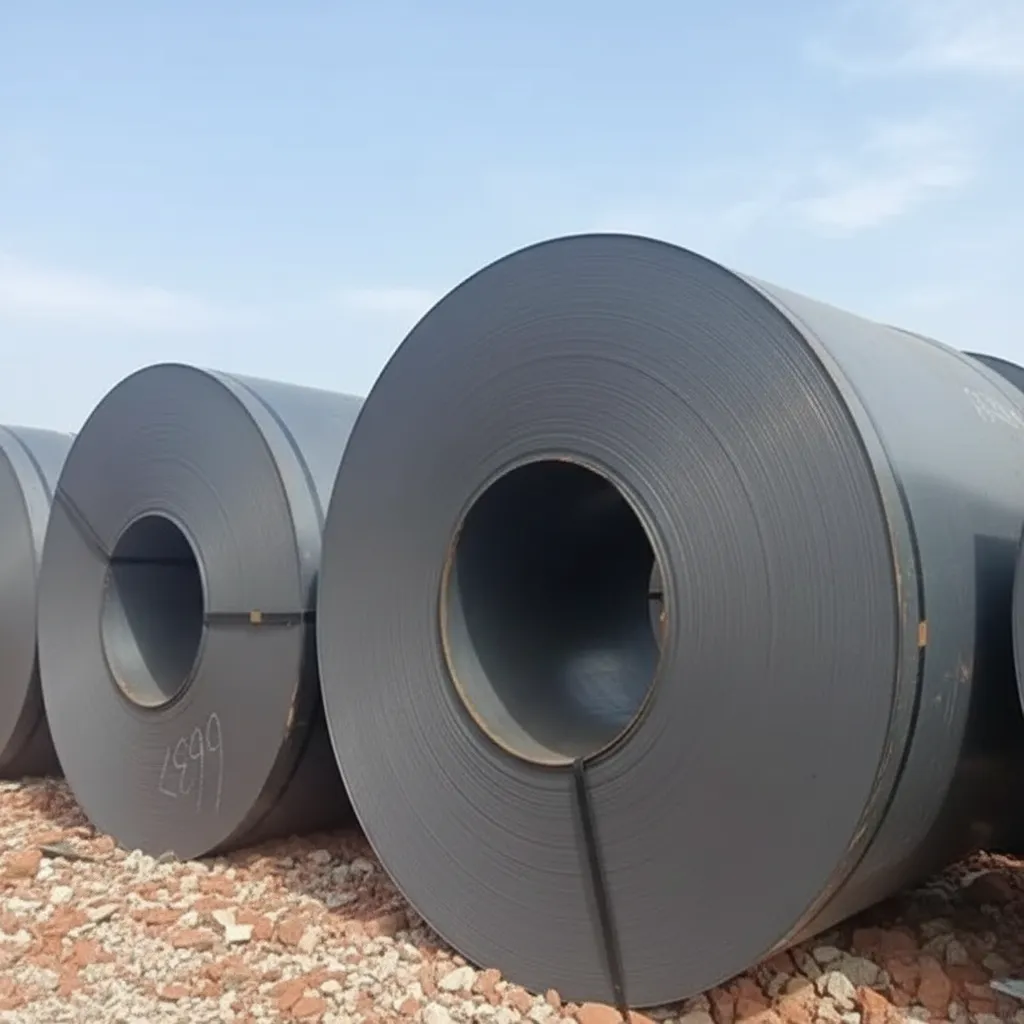 Hot rolled steel coil for construction image thumbnail