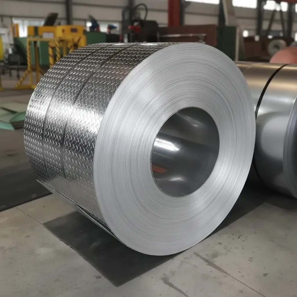 Customized pattern steel coil