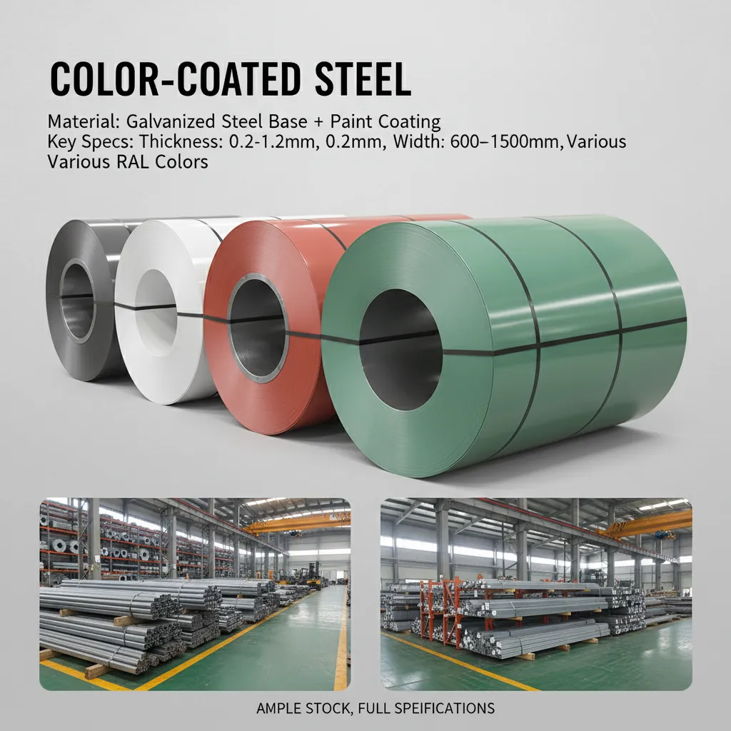 Prepainted steel coil factory supplier