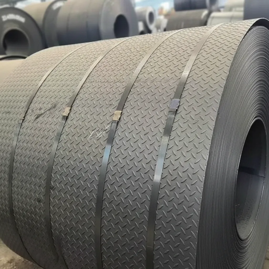 Hot rolled checkered steel coil image thumbnail