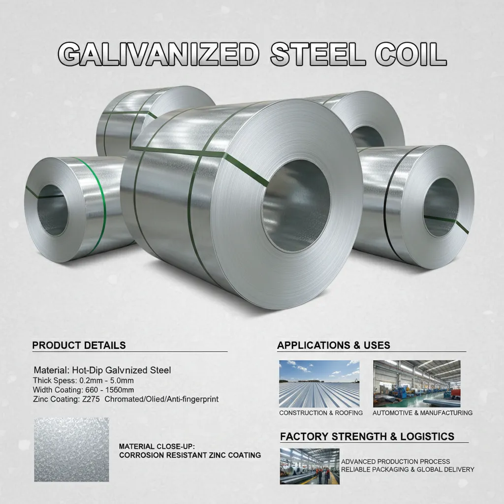 Prime quality galvanized coil supplier