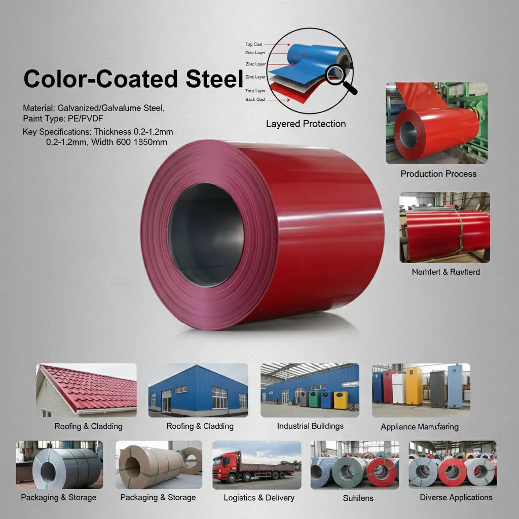Prepainted steel coil supplier