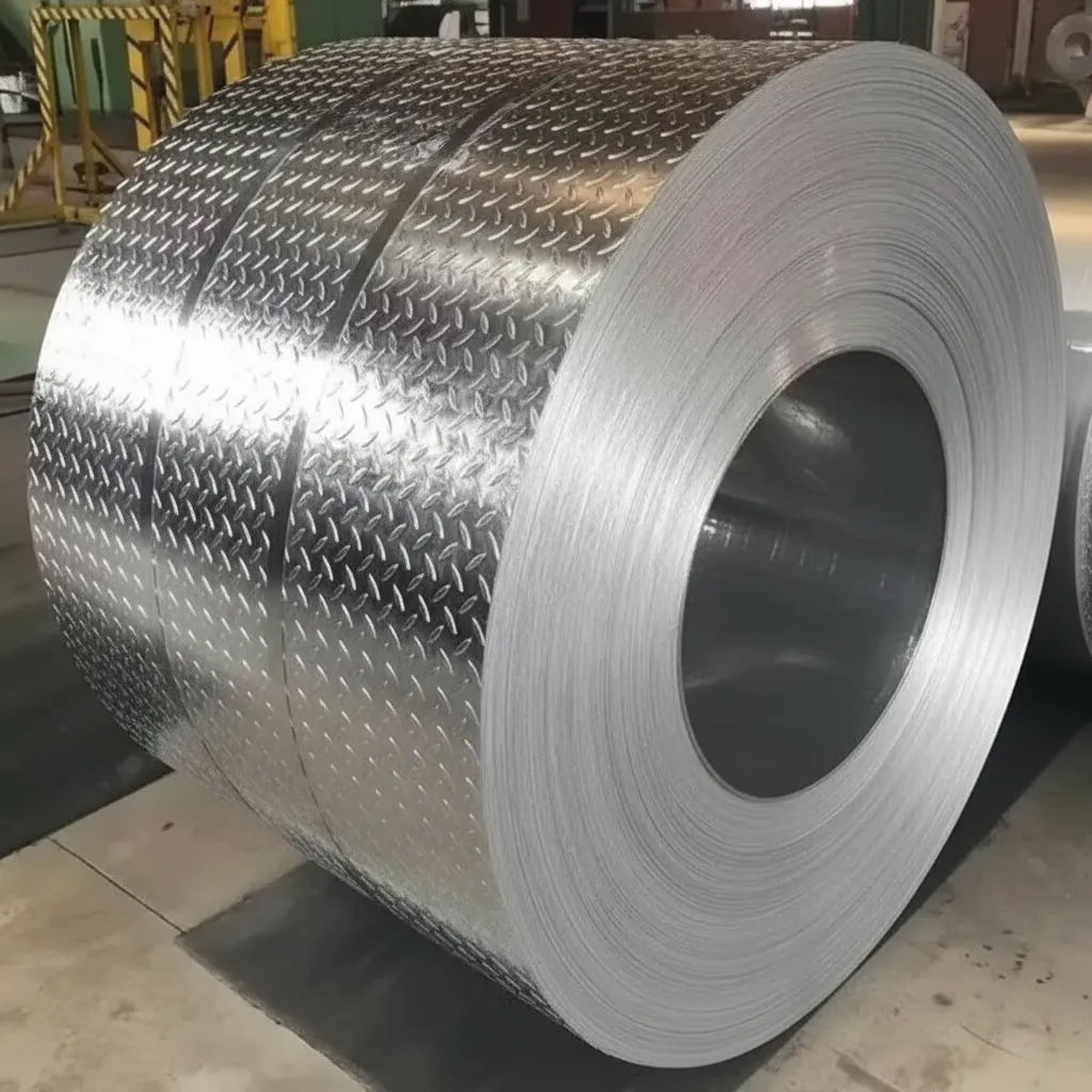 High quality checkered steel coil