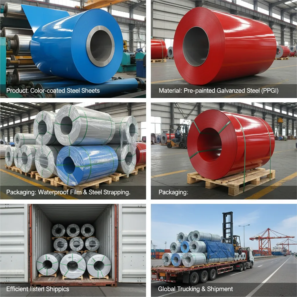 Prepainted steel coil wholesale