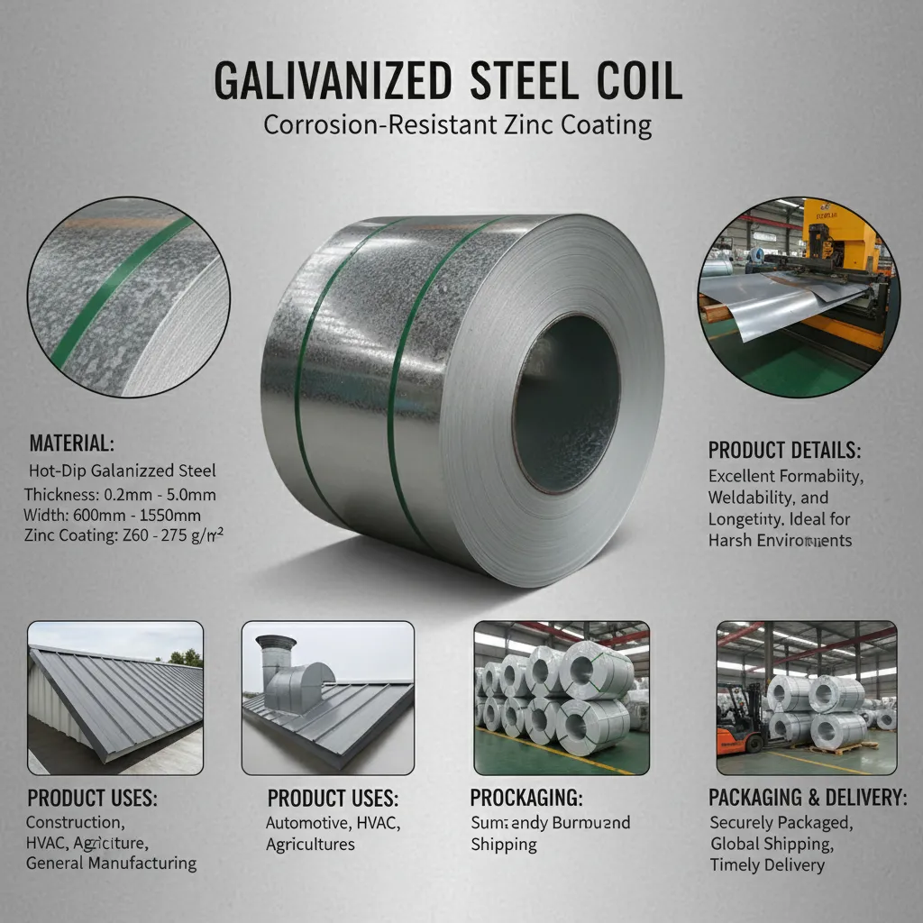 Small coil galvanized steel supplier
