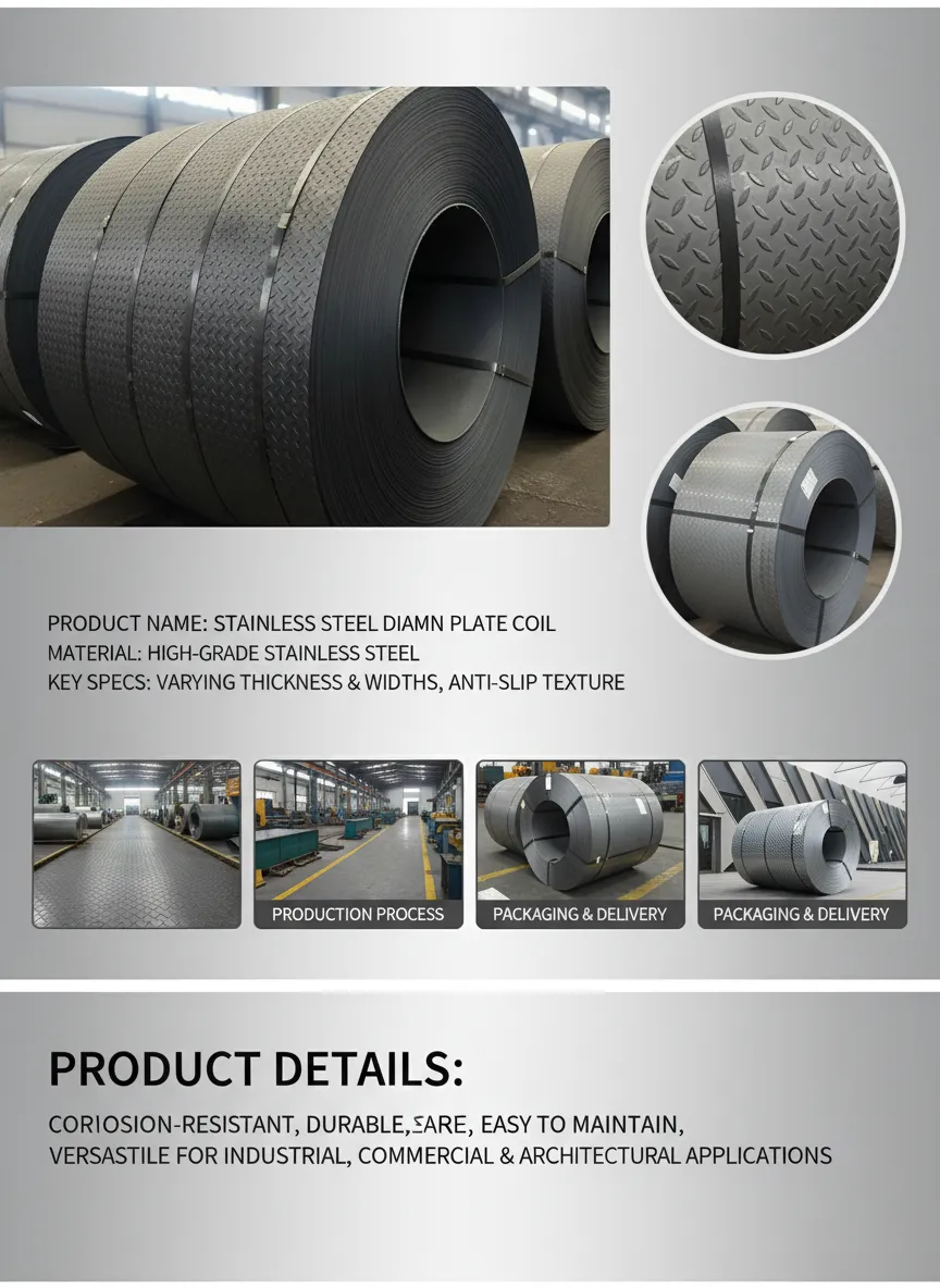 Prime checkered steel coil supplier