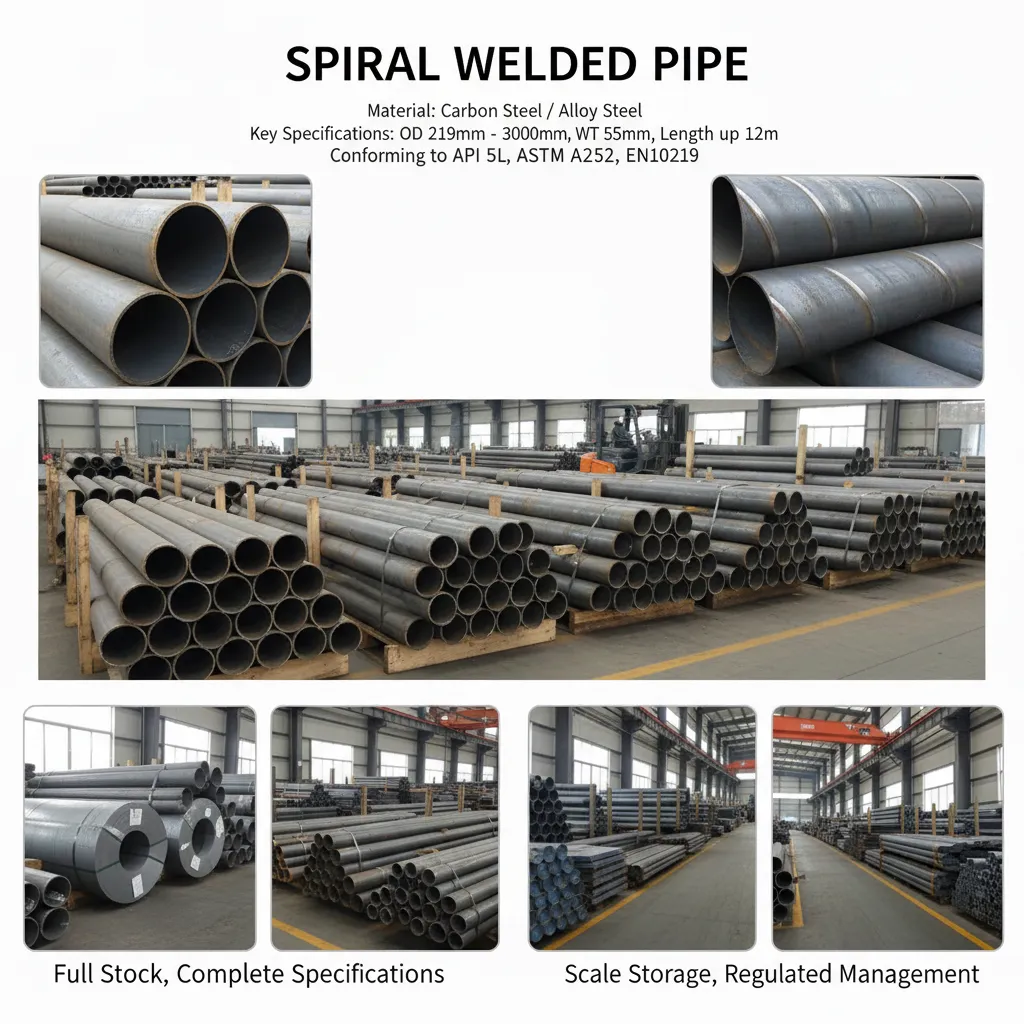 Welded steel pipe factory exporter