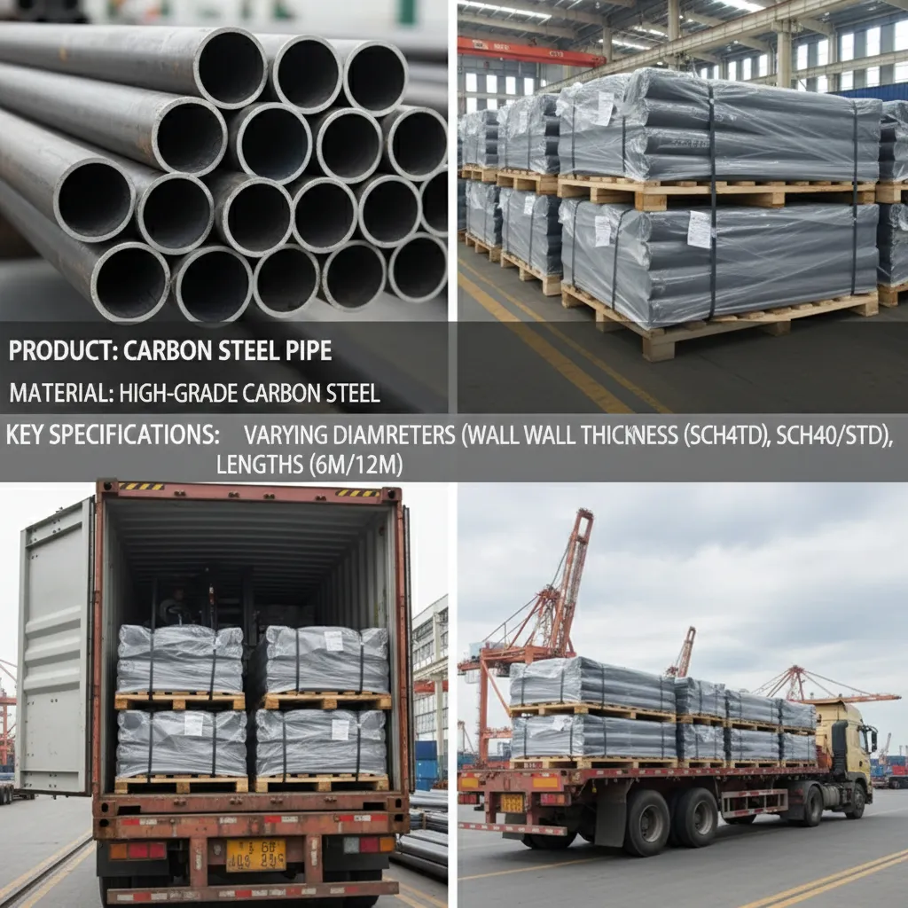 Custom size carbon steel pipe wholesale