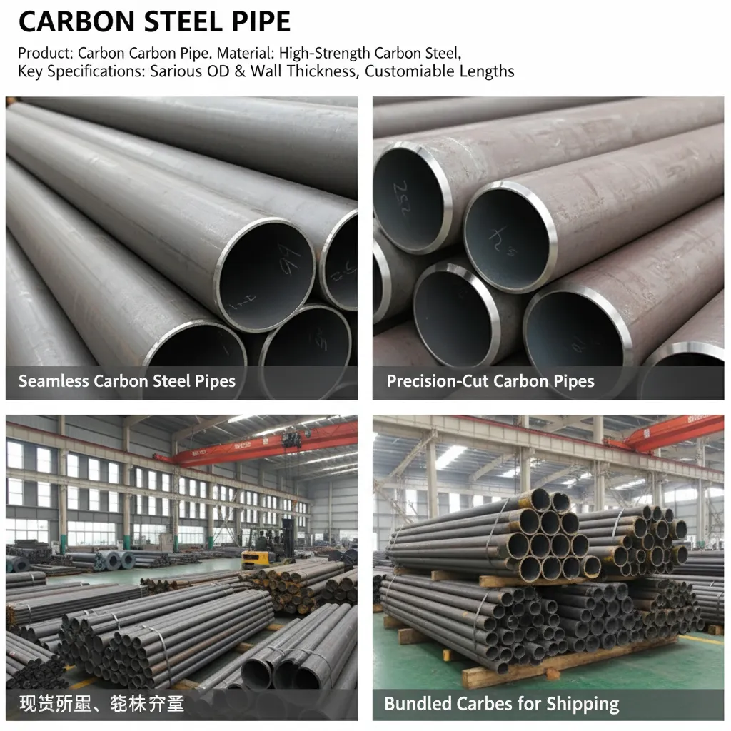 Custom size carbon steel pipe China