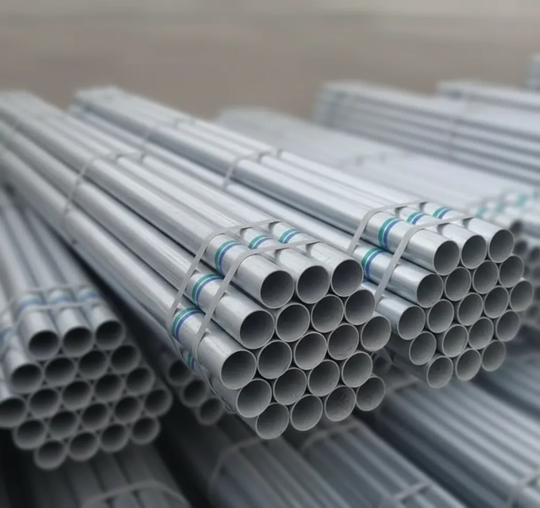 Galvanized steel pipe for construction image thumbnail