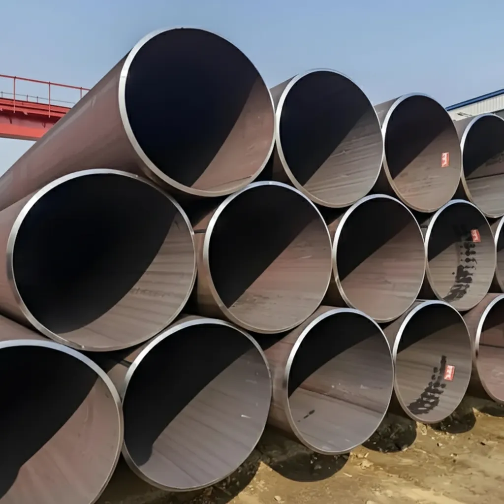Straight welded steel pipe