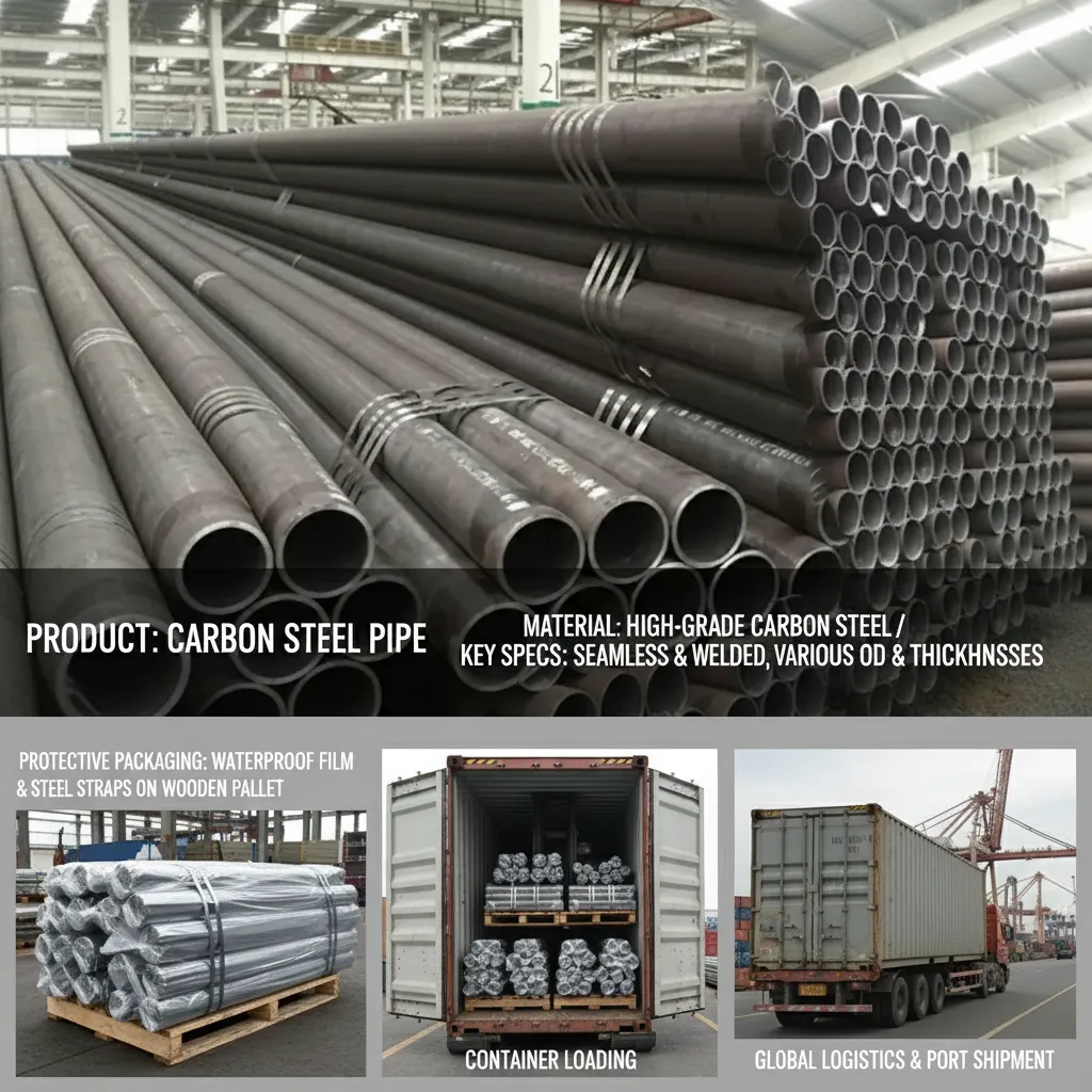 Carbon steel pipe supplier wholesale