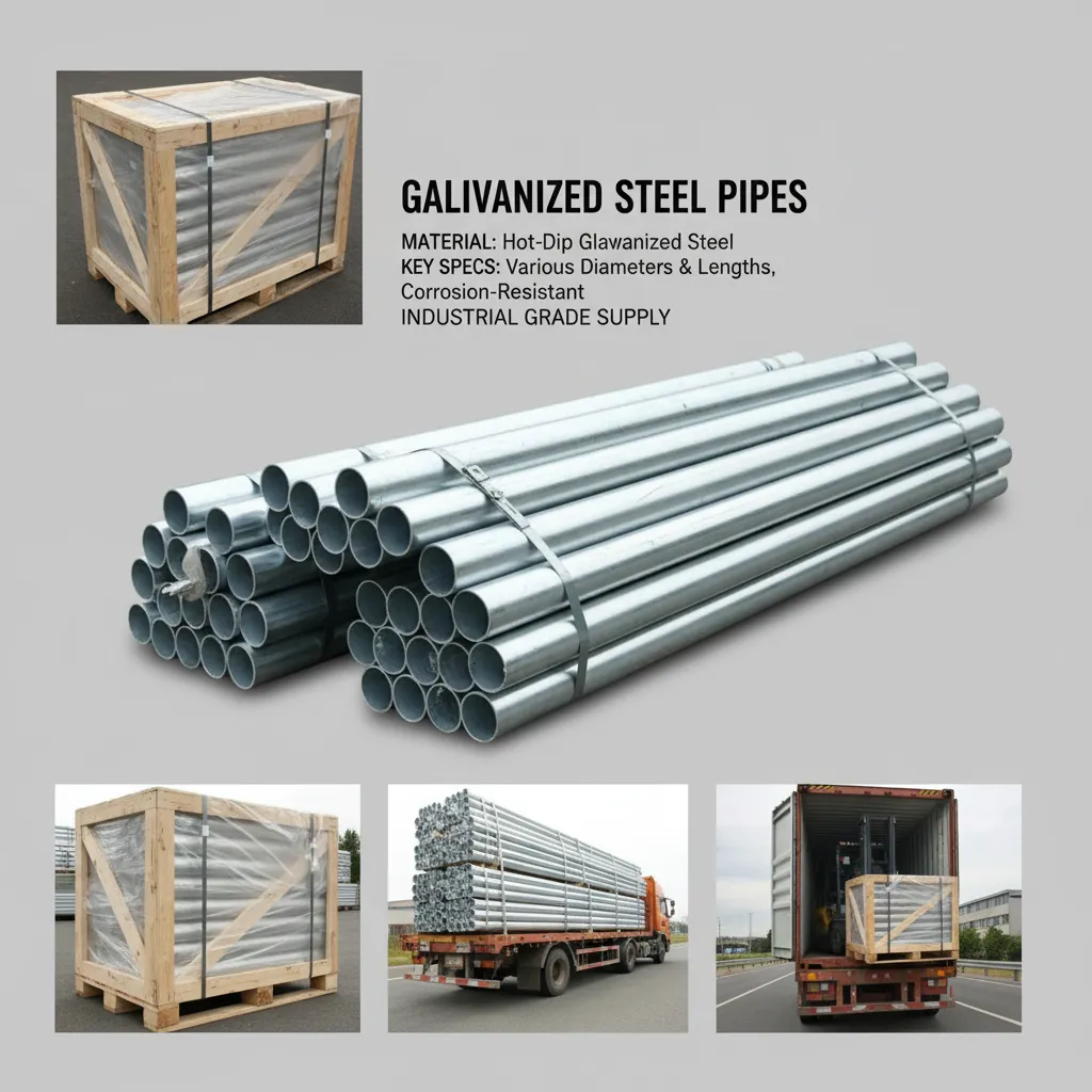 Galvanized steel pipe wholesale