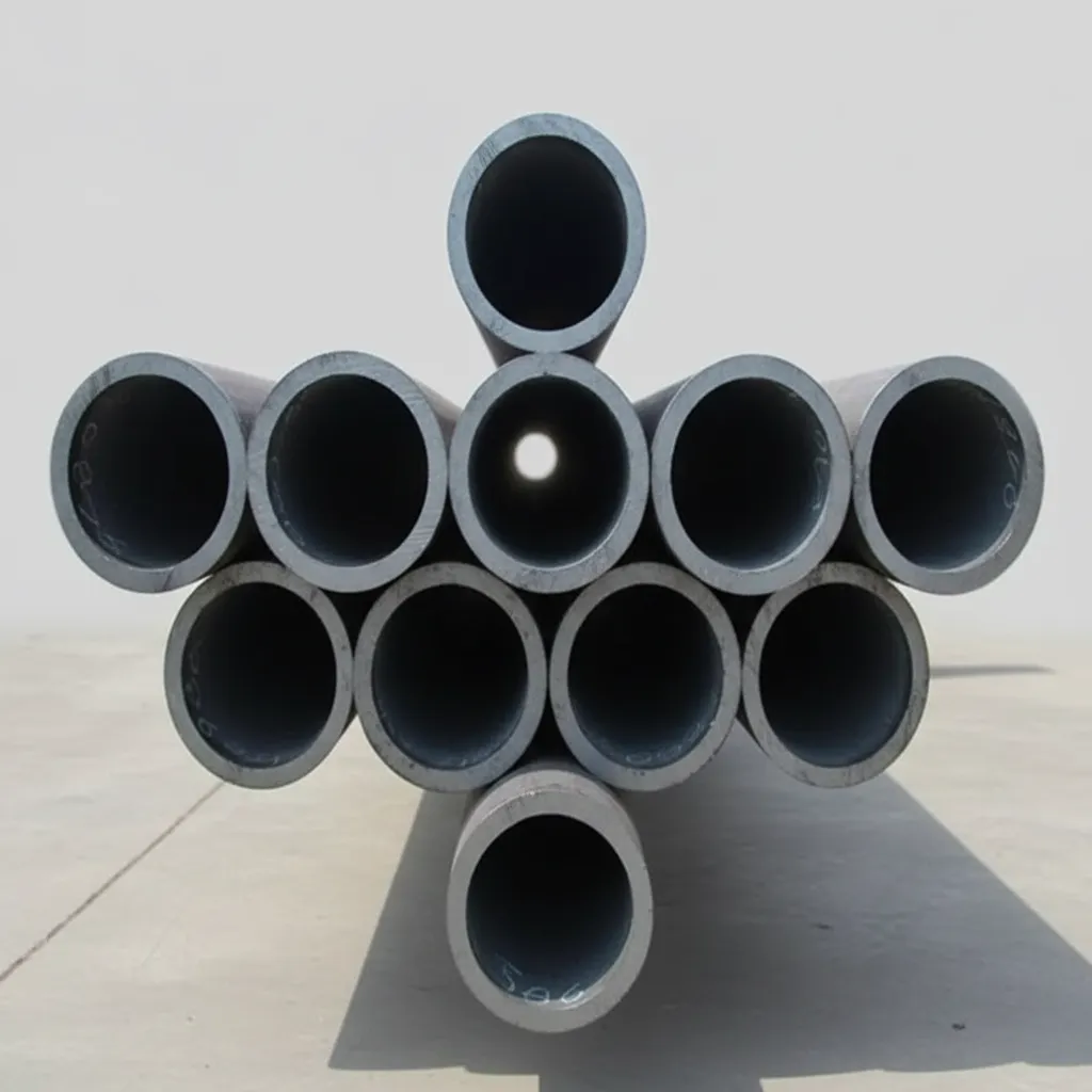 Round carbon steel pipe