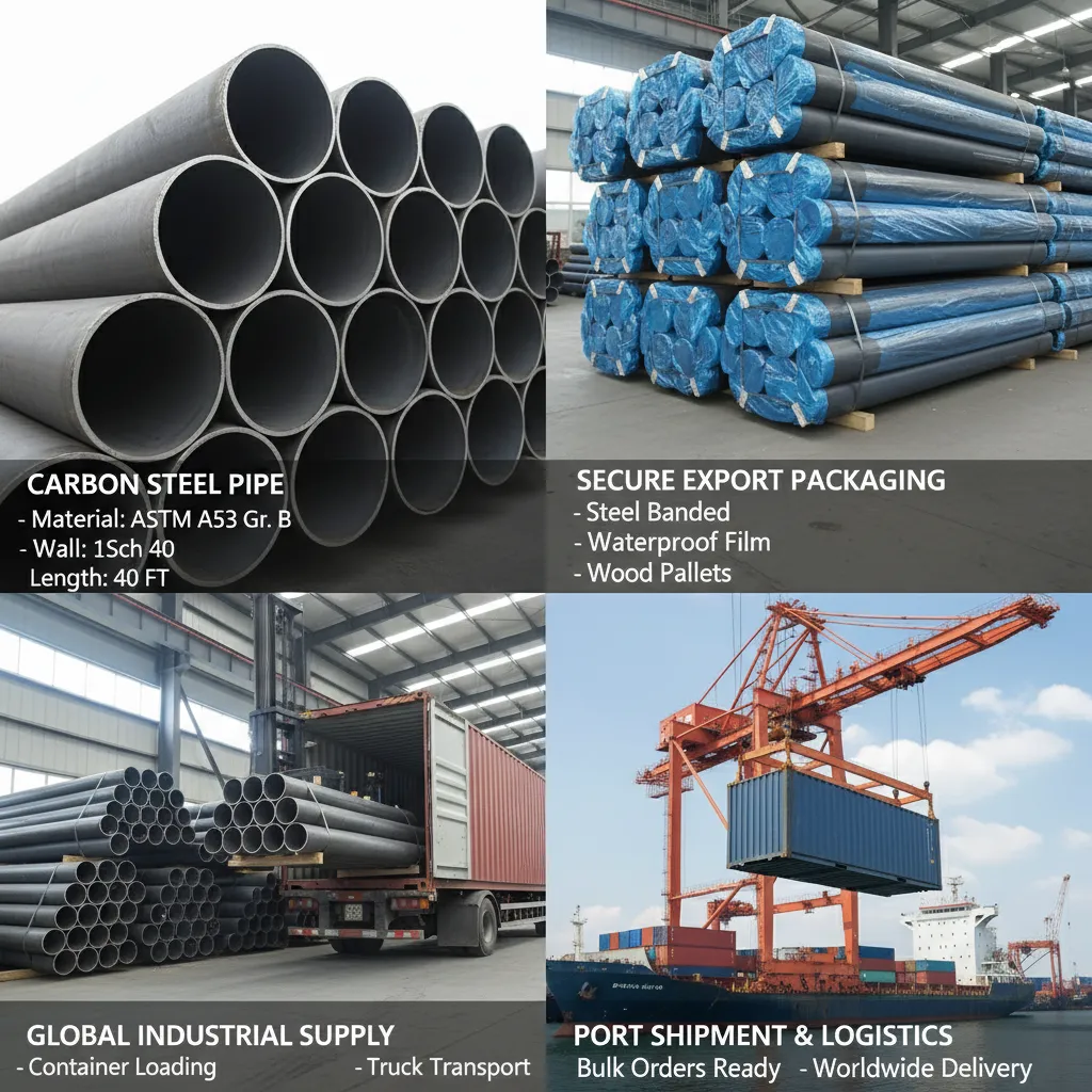 Straight welded steel pipe wholesale