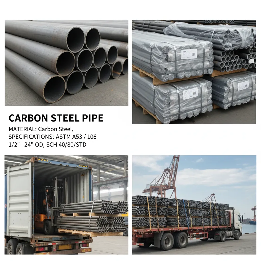 Carbon steel pipe price wholesale