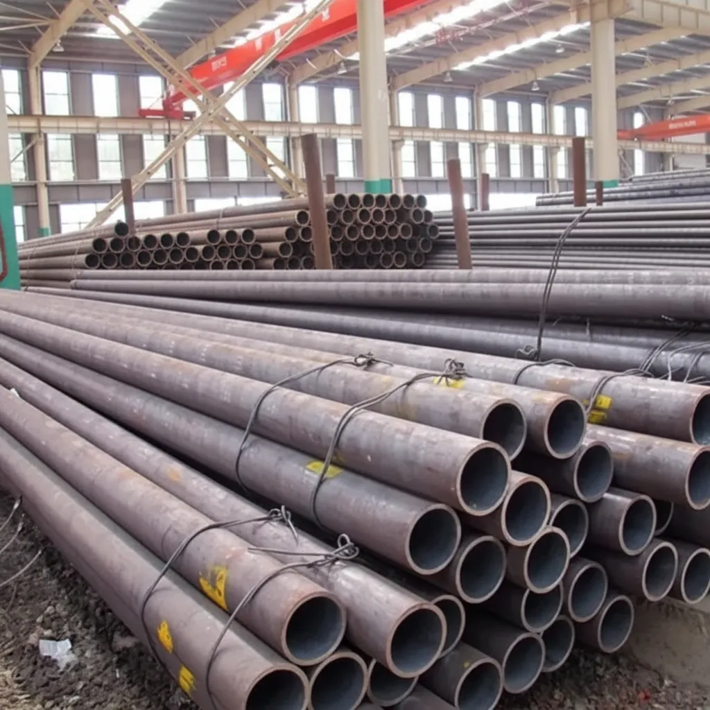 Custom size carbon steel pipe image thumbnail