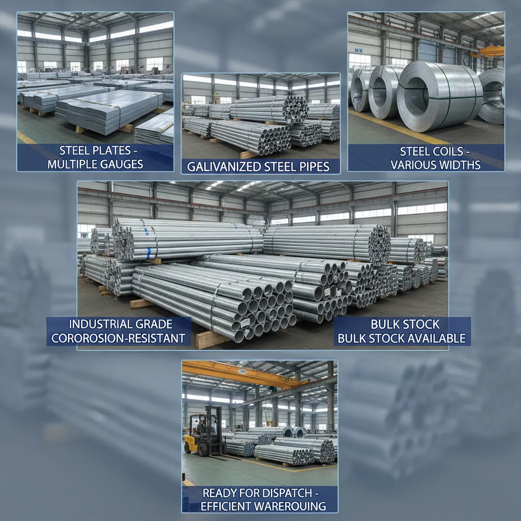 Zinc coated steel pipe China