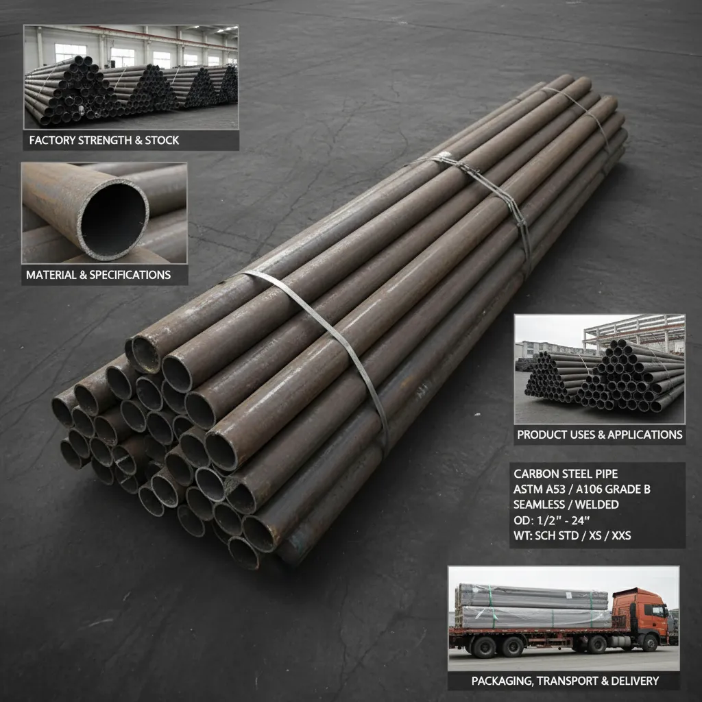 Carbon steel pipe exporter China