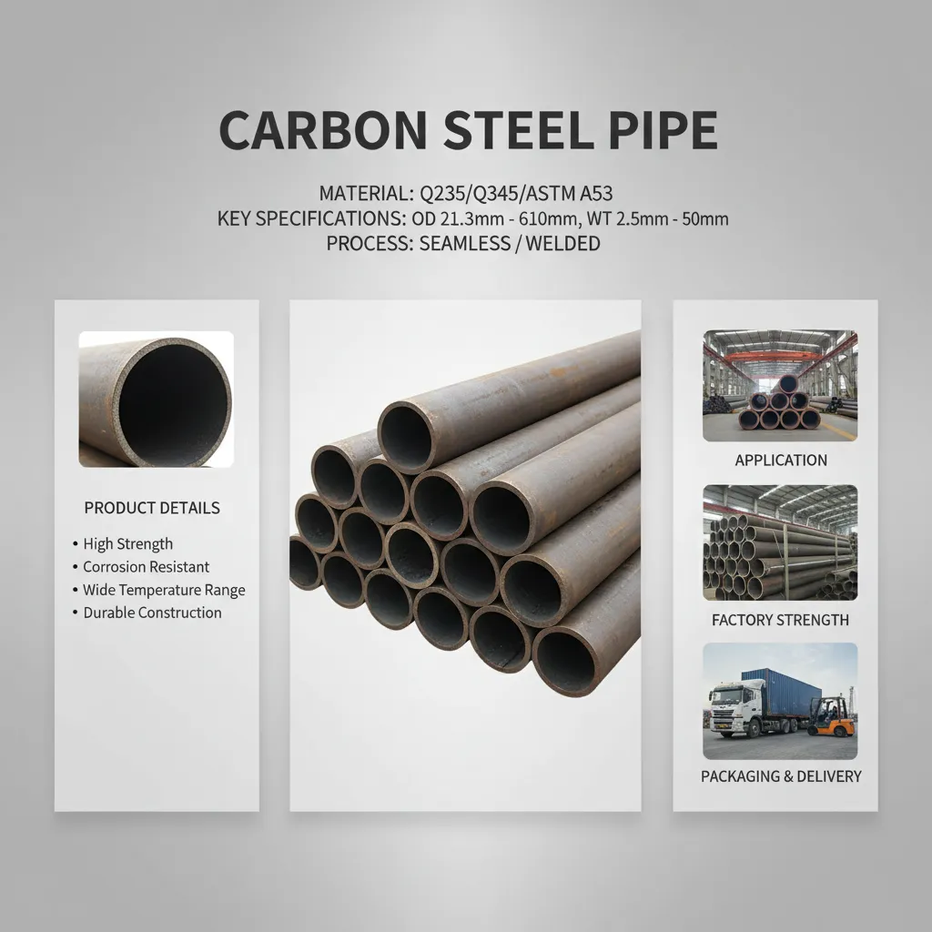 ASTM A53 carbon steel pipe supplier