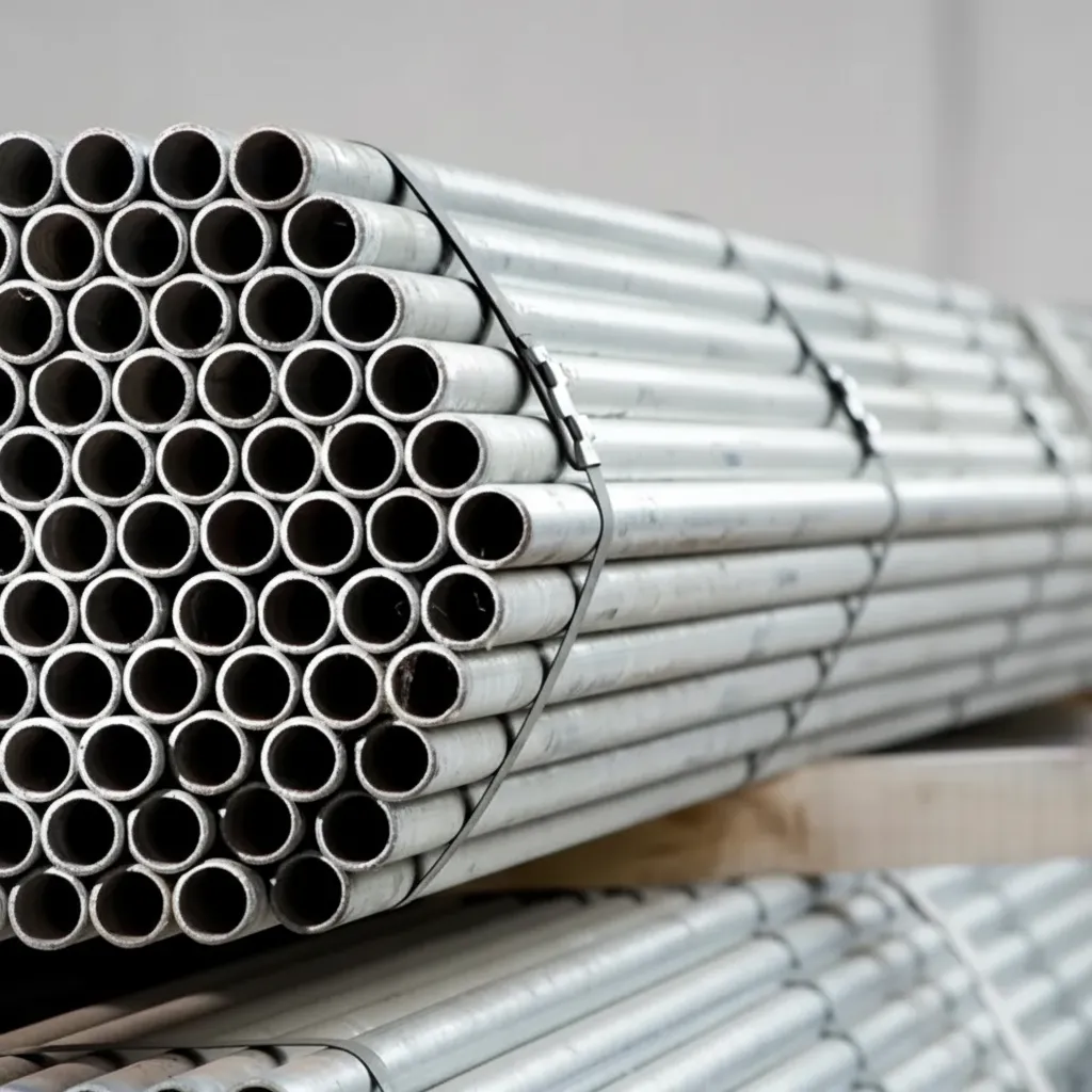 Galvanized steel tube