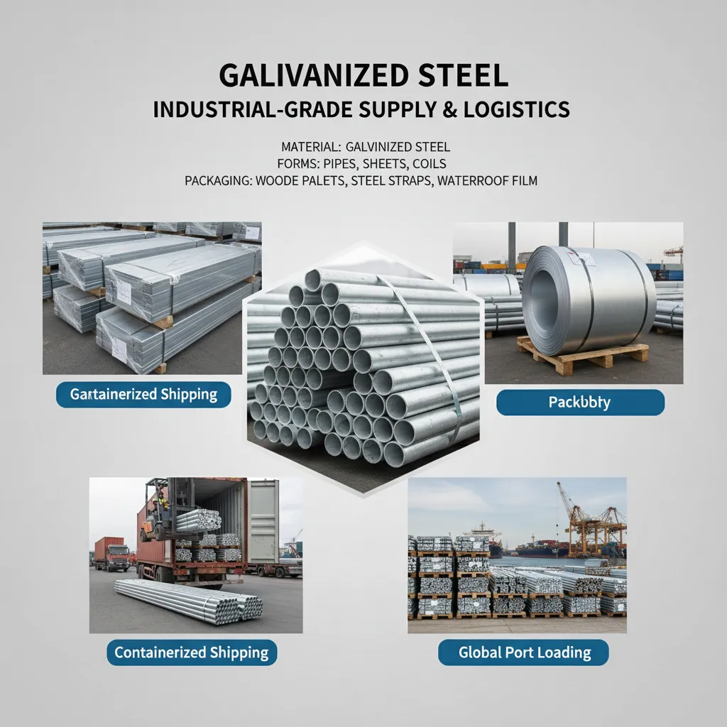 Galvanized steel pipe wholesale exporter