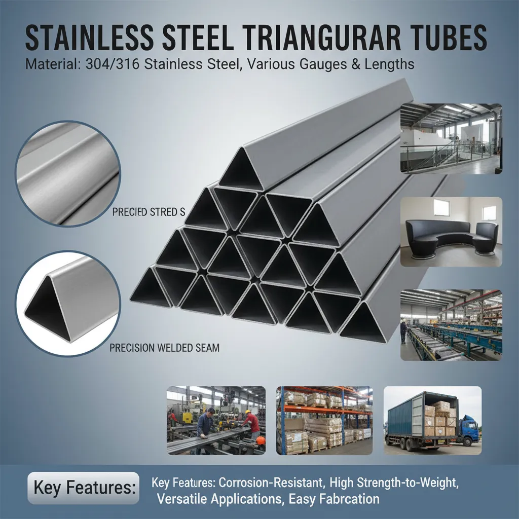 Triangular steel pipe supplier