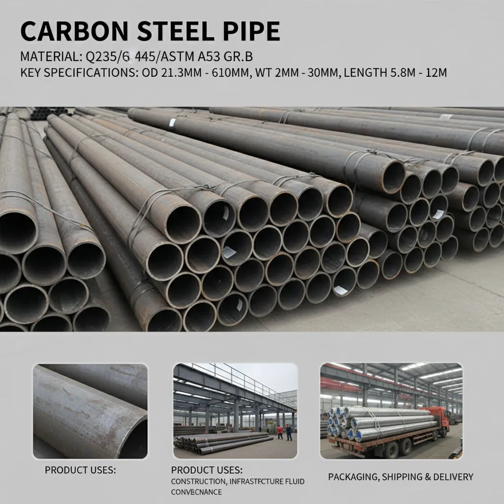 Carbon steel pipe manufacturer