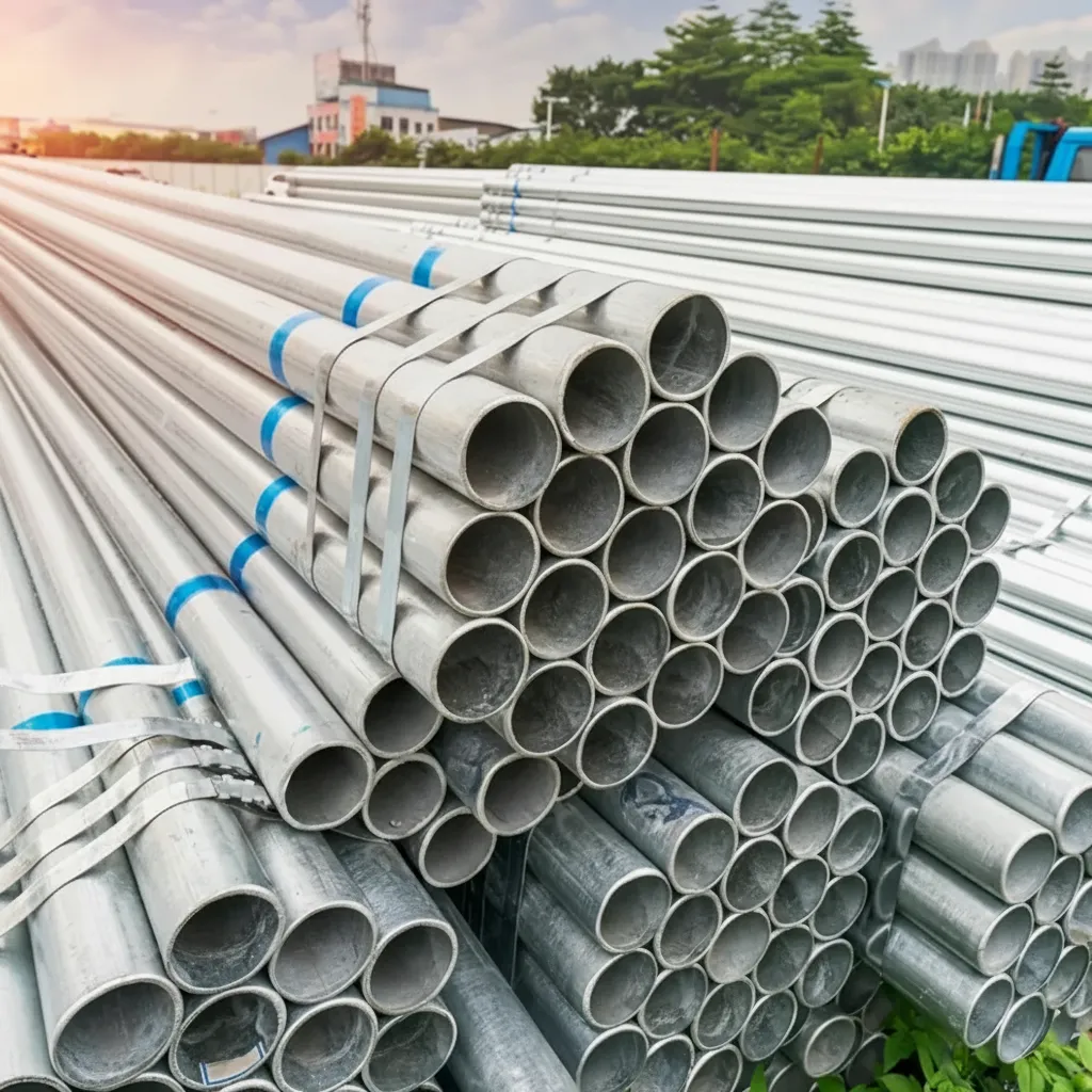 Galvanized steel pipe image thumbnail