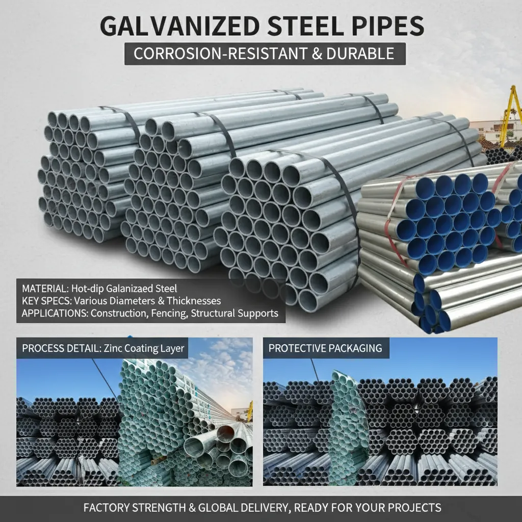 Galvanized steel tube supplier