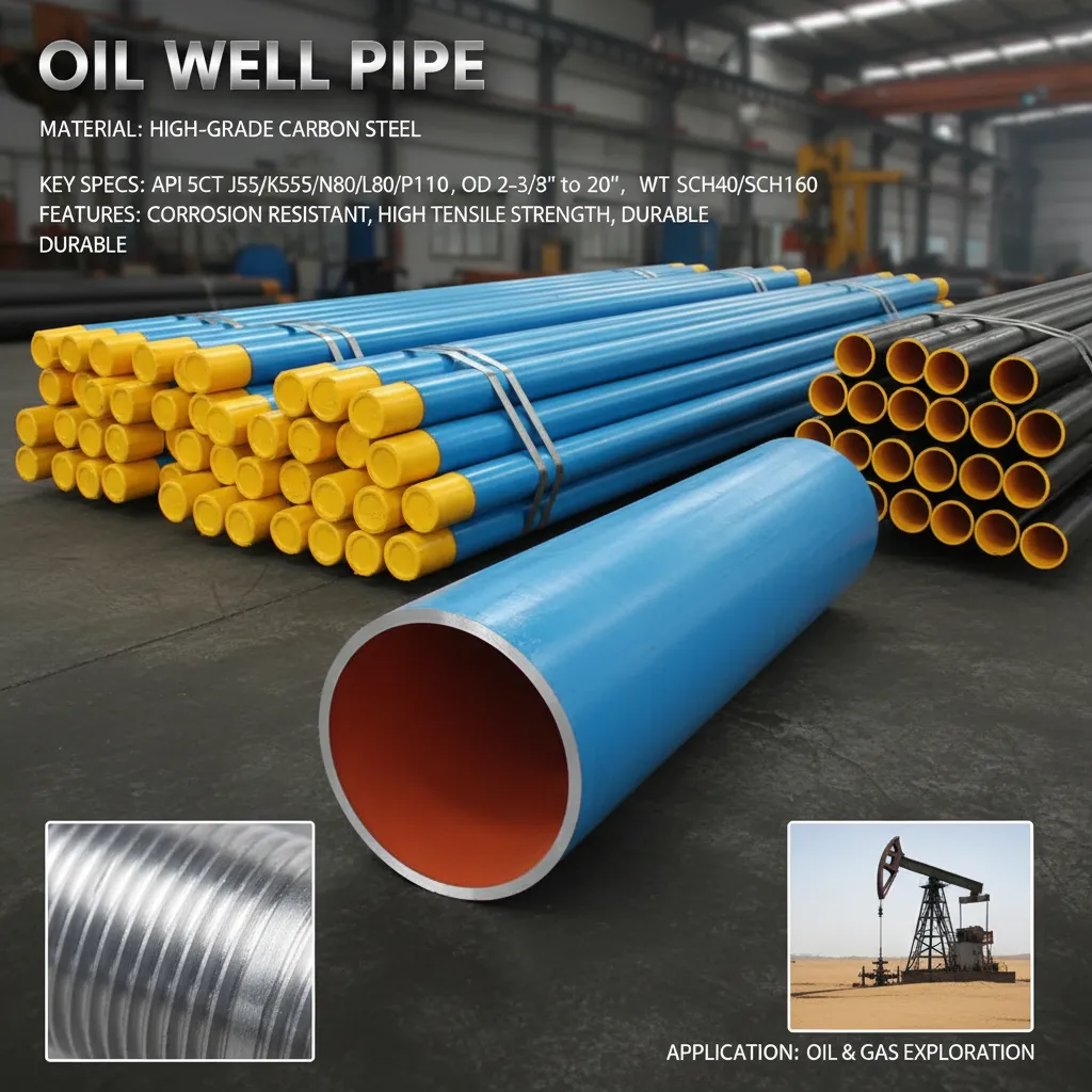 API standard oil well pipe supplier
