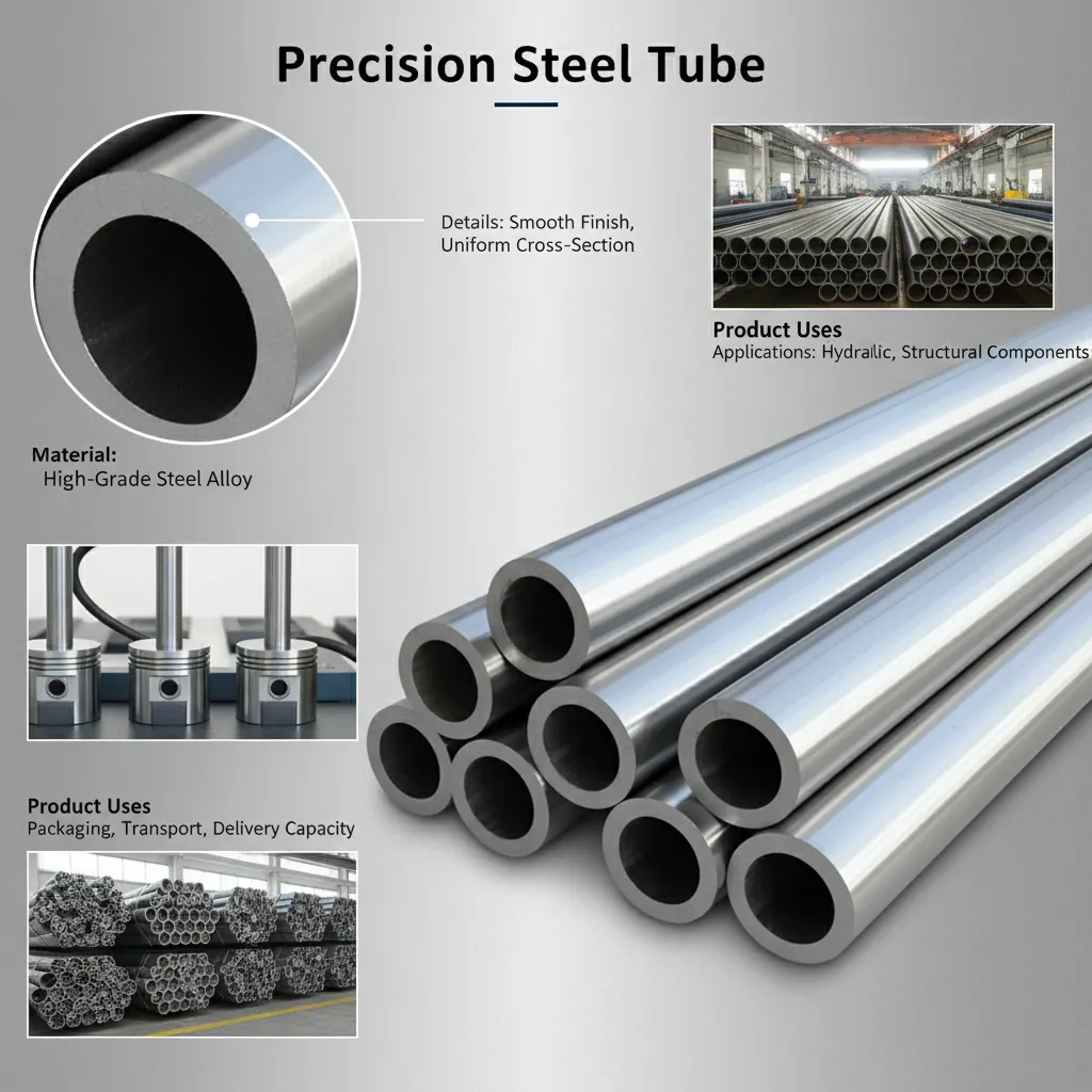 Seamless precision steel tube supplier