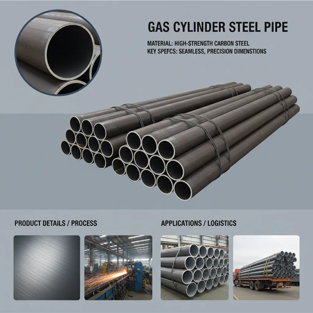 Steel pipe for gas cylinder manufacturer
