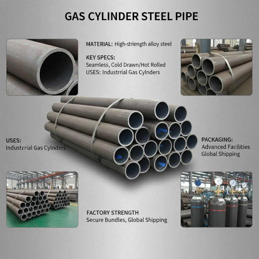 Gas cylinder steel pipe manufacturer